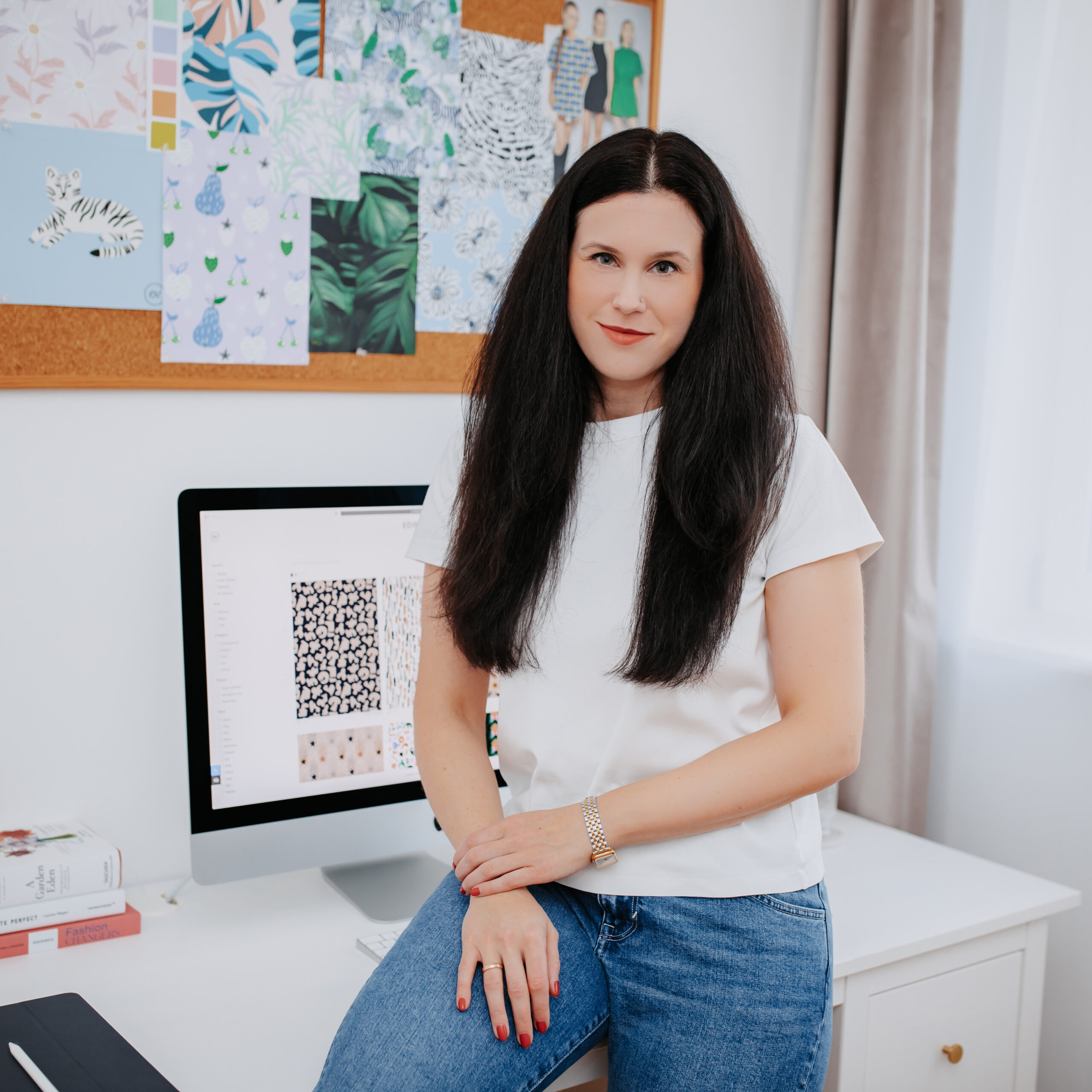 Edina Varga Bößling creative textile designer from Berlin, Germany